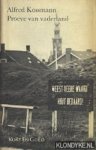 Kossmann, Alfred - Proeve van vaderland