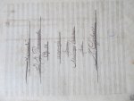 Gerharz, J. - HANDSCHRIFT  van VORSPIEL ZU LOHENGRIN / MENUET van Paderewski en GAVOTTE van J. Gerharz