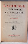 Augé Claude (direction) - Larousse universel en 2 volumes