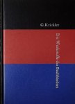 Krickler, Günter - Die Werkstoffe des Buchbinders