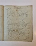  - [Manuscript poem, MEIJER, CRAMER] Ten huwelijks vereeniginge van de heer Ernestus Meijer en mejuffrouw Johanna Jacoba Cramer, op den 22 van grasmaand des jaars 1810. 4(: [3] p.