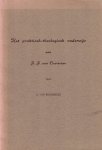 Brummelen, A. van - Brummelen, A. van-Het praktisch-theologisch onderwijs van J.J. van Oosterzee
