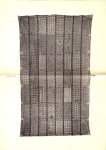  - TEXTIEL:  Een ADINKRA-doek van de Goudkust in het Museum voor Land- en Volkenkunde te Rotterdam - uitvoerig verslag over deze nieuwe aanwinst weefselversiering - uitg.   Gemeentedrukkerij R'dam, 1954