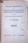 Rodenburg, J.B. - Beknopte aardrijkskunde van Nederlandsch-Indië, Suriname en Curaçao