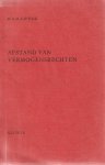 H.A.M. Aaftink - Afstand van vermogensrechten. Diss.
