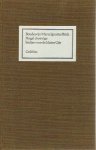 BÜCH, Boudewijn Maria Ignatius - Nogal droevige liedjes voor de klein Gijs - Gedichten. [Nr. 28/50 - Signed].
