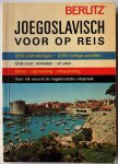 Berlitz - Joegoslavisch voor op reis  1200 uitdrukkingen  2000 nuttige woorden fooien enz