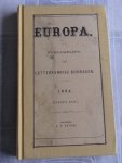  - Europa 1884, Verzameling van letterkundige bijdragen, deel 4