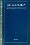 Wittgenstein, Ludwig - Opmerkingen over de Kleuren