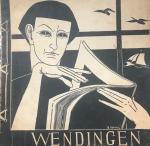 Krimpen, J. van / Wijdeveld, H.Th. (red.) - Wendingen, Maandblad voor Bouwen en Sieren Van Architectura et Amicitia; No. 10.1923; Exlibris van Nederlandsche kunstenaars