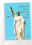 verburg, m.e. - geschiedenis van het ministerie van justitie 1798 - 1898 ( deel 1 )