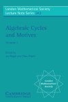 - Algebraic Cycles and Motives: Volume 1