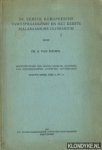Ronkel, Ph. S. van - De eerste Europeesche tamilspraakkunst en het eerste Malabaarsche glossarium
