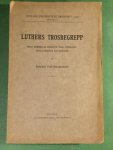 Engeström, Sigfrid von - Luthers Trosbegrepp