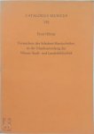 Ernst Hilmar 210753,  Wiener Stadt- Und Landesbibliothek - Verzeichnis der Schubert-Handschriften in der Musiksammlung der Wiener Stadt- und Landesbibliothek