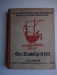  - Des Deutschen Buches Wert und Wirkung für das Ausland-Deutschtum.; eine Denkschrift 1928.