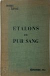  - Etalons de Pur Sang Répertoire 1957