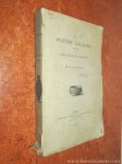 CLEUZIOU, HENRI DE. - De la poterie Gauloise. Étude sur la collection Charvet.