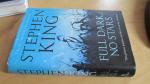 King, Stephen - Full dark, no stars (cjs) Stephen King (Engelstalig) hardcover met omslag Hodder & Stoughton 9781444712544 in heel mooie staat.