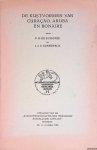 Buisonjé, P.H. de & J.I.S. Zonneveld - De kustvormen van Curaçao, Aruba en Bonaire