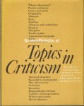 Butler, Christopher - Fowler Alastair - Topics in Criticism