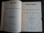 Hamburger, Dr.J. - Geist der Hagada, Biblische, dogmatische, moralische und antiquarische Gegenstände