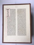 Bruin, Prof. Dr. CC de (inleiding) - De Delfste bijbel / Bible in Duytsche 1477 - Fascimile uitgave
