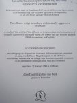 Beek, D.J. van - De delictscenarioprocedure bij seksueel agressieve delinquenten Beek, D.J. van - De delictscenarioprocedure bij seksueel agressieve delinquenten