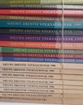 Bos, J. e.a. redactie - Nieuwe Drentse Volksalmanak 1983 t/m 1998 & 2001 t/m 2003