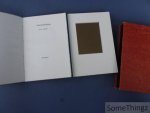 Peter Handke / Willy De Backere (bookbinder). - Selbstbezichtigung. [Only 2 copies existing. This is copy 2: "Uitgevoerd in het voorjaar 2000 in 2 exemplaren. Dit is N° 2. De Backere, Willy."]