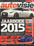 Autovisie - Autovisie Jaarboek 2015 (Het complete overzicht van alle verkrijgbare auto's), 489 pag. softcover, zeer goede staat (jaartal + initialen op titelpagina geschreven)