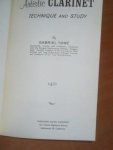 Tose, Gabriel - Artistic clarinet. Technique and study