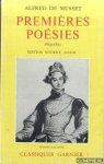 Musset, Alfred de - Premières Poésies 1829 - 1835