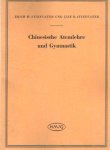 Steifvater, Erich W & Ilse R. - Chinesische Atemlehre und Gymnastik.