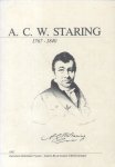 Samenstellers (onbekend) - A.C.W. Staring 1767 - 1840