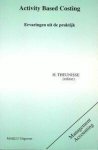  - Activity based costing / Management accounting