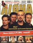 Magazine Aloha - ALOHA 2001 nr. 09, Nederlands muziekblad met o.a. PINK FLOYD (COVER + 16 p.)/OZZY OSBOURNE (2,5 p.)/BLOF (COVER + 5 p.)/MICK JAGGER (5 p.)/JAMIROQUAI (5 p.)/FRANK BOEIJEN (4 p.)/BUSH (2 p.)/YES (5 p.), goede staat