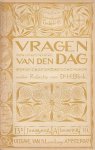 (NIEUWENHUIS, Theo) - Vragen van den dag. Jg. 13, nr. 10.  (Art-nouveau omslag van Nieuwenhuis).