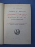 Giovannozzi, Lucia - Contributo alla bibliografia delle opere del Savonarola; edizioni dei secc. XV e XVI.
