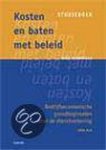 P.L.J. Verstegen - Kosten en baten met beleid Theorieboek