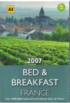Redactie - Bed & Breakfast France 2007  Gites de France