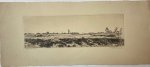  - [Original etching] "Zandvoort"/Strand van Zandvoort vanaf de duinen gezien.