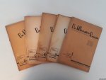 Eekhout, Jan H. & Jac. van Hattum & Bert Nuver & Mees Valentijn & Dirk Verèl - De litteraire Revue: Algemeen maandblad voor dicht- en prozakunst (5 afleveringen) Eekhout, Jan H. & Jac. van Hattum & Bert Nuver & Mees Valentijn & Dirk Verèl - De litteraire Revue: Algemeen maandblad voor dicht- en prozakunst (5 afleveringen)