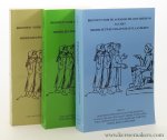 Augustyn, Beatrijs / Ellen Palmboom / Hans Rombaut / Maurice Vandermaesen. - Bronnen voor de agrarische geschiedenis van het middeleeuwse graafschap Vlaanderen. Een analytische inventaris van dokumenten betreffende het beheer en de exploitatie van onroerende goederen (tot 1500). [ 3 volumes ].