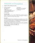 Samengesteld door Julia Roles  * heel veel mooie foto's - Smakelijke Maaltijden met weinig calorieen * maak je niet dik ,dun is de mode * Fondue van magere vis....Kalfsschnitzels met venkel ,Soepen en voorgerechten Vis-vlees en gevogelte & koken aan tafel, en nog veel meer