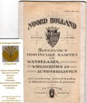  - Sleeswijk's provinciale kaart van Noord-Holland voor wandelaars, wielrijders en automobilisten [kaarten]