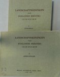 Institut néerlandais (Paris, France) , Jan Gerrit Gelder 214250, Carlos van Hasselt - Landschaptekeningen van Hollandse meesters uit de 17e eeuw uit de particuliere verzameling bewaard in het Institut néerlandais te Parijs. [Ten geleide door J.G. van Gelder. Catalogus door Carlos van Hasselt.].
