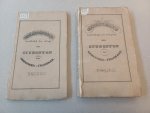  - Gedenkboek, of verzameling van stukken betrekkelijk den uittogt der studenten van Groningen en Franeker, ten strijde voor het vaderland in het jaar 1830 & Gedenkboek der vrijwillige flankeur-compagnie Groninger en Franeker studenten, bevattend...