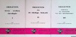 De Benedictinessen van Bonheiden - Origenes: Leven, werken, theologie; Origenes en de Heilige Schrift; Origenes: Mysticus en voorloper van het monnikendom? (3 delen)