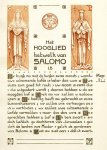 (LECK, Bart van der) - Het Hooglied van Salomo. Verlicht en versierd door B.A. v.d. Leck en P.J.C. Klaarhamer.